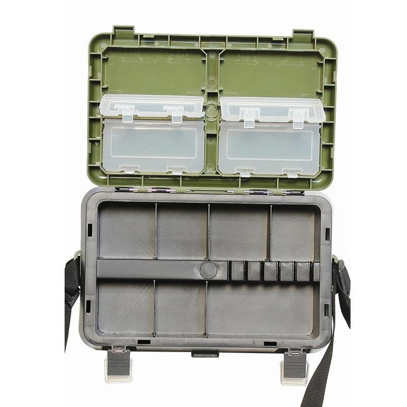 The factory's Deja's gear-Luya toolbox contains a box of fishing tanks and multipurpose fishing drums